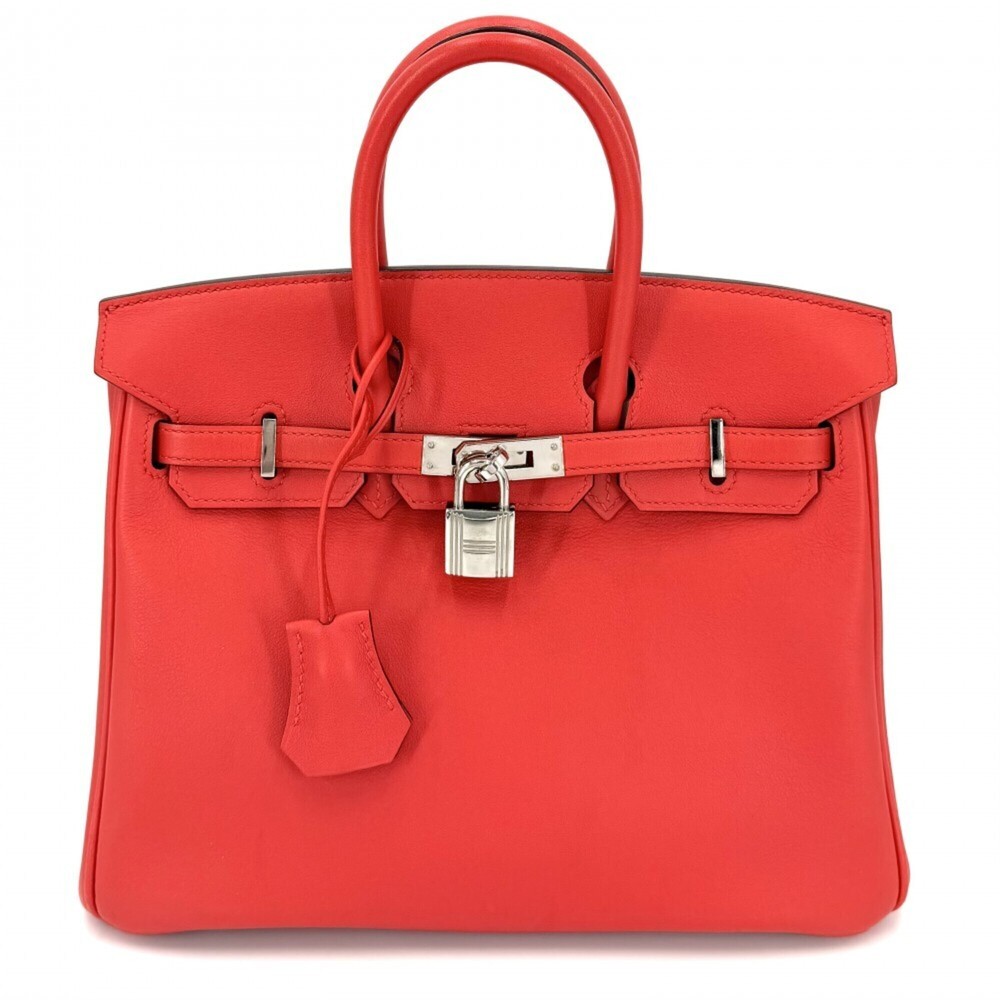 Hermes Birkin 25 handbag for women, internal stitching, HERMES X stamp, Swift...
